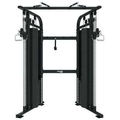 24. VIRTUFIT CC100 CABLE CROSSOVER - DOUBLE ADJUSTABLE PULLEY - FUNCTIONAL TRAINER