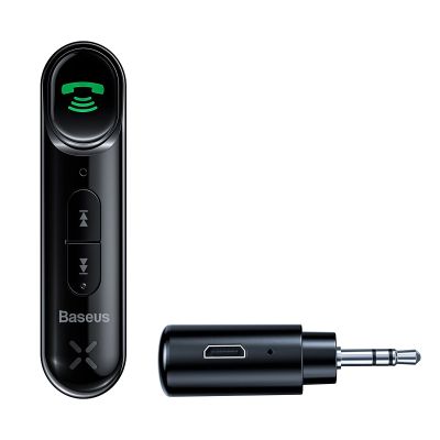 4. Baseus BSBA-02 (Overseas Edition) Bluetooth AUX transmitter - black