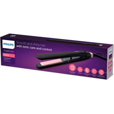 8. Philips StraightCare Essential BHS378/00 hair straightener (50W; black)