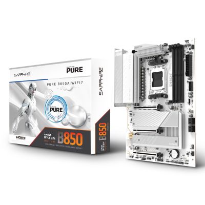 3. SAPPHIRE PURE B850A WIFI7 motherboard