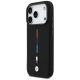 2. BMW M Silicon Tricolor Line MagSafe Case for iPhone 17 Pro - Black