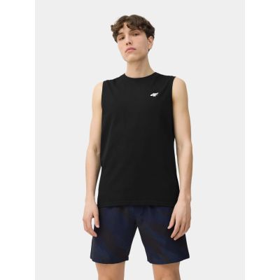 2. Men's sleeveless tank top (SET OF 3 T-SHIRT) 4F 4FWSS26TSLEM362-90S