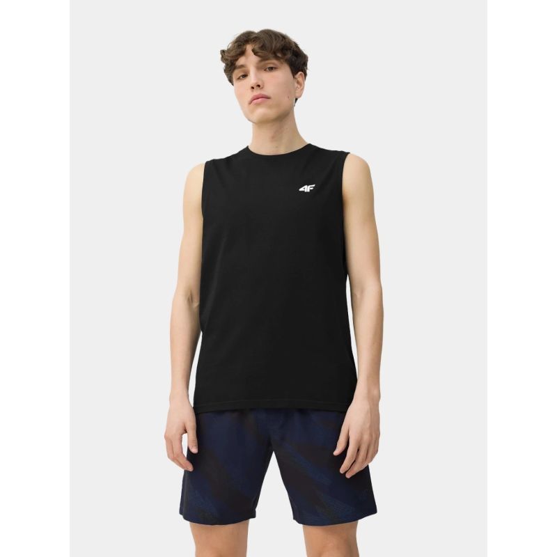 2. Men's sleeveless tank top (SET OF 3 T-SHIRT) 4F 4FWSS26TSLEM362-90S