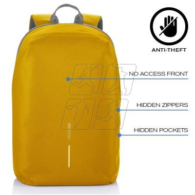 2. XD DESIGN ANTI-THEFT BACKPACK BOBBY SOFT YELLOW P/N: P705.798