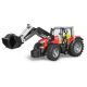 5. BRUDER Massey Ferguson 7624 with frontloader