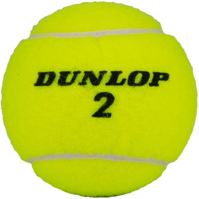 2. DUNLOP CLUB TENNIS BALLS SET OF 3