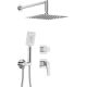 Concealed shower set
