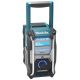 8. Makita MR004G radio Workplace Analog and Digital Black, Green