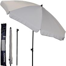GARDEN PARASOL 185 CM GREY