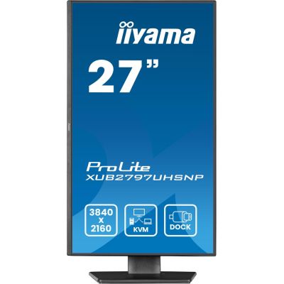 3. IIYAMA monitor 68.5cm (27") XUB2797UHSNP-B1 16:9 HDMI+DP+USB-C IPS