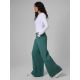 4. Women's wide-leg sweatpants 4F 4FRSS26TTROF2011-46S