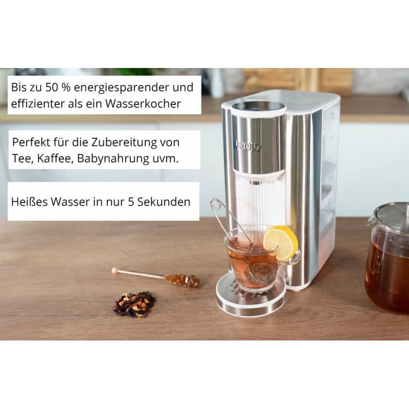 3. Unold Ava Hot Water Dispenser Silver White (18610)