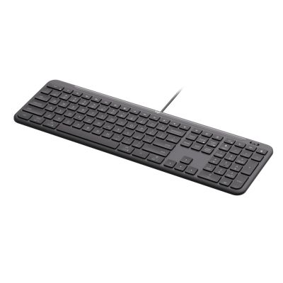 2. Logitech Signature Slim Wired K620 For Business Keyboard Universal USB QWERTZ German Graphite
