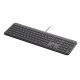 2. Logitech Signature Slim Wired K620 For Business Keyboard Universal USB QWERTZ German Graphite