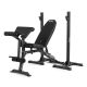 9. ZIPRO SUPERSET Adjustable Workout Bench Adjustable Backrest Adjustable Seat Gym, Home Black