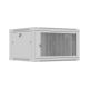 LANBERG WALL-HUNG RACK CABINET 19" 6U 600X600 GRAY PERFORATED DOOR (FLAT PACK)