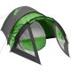 41. 4-PERSON COOL BLACK-GREEN ENERO CAMP TENT