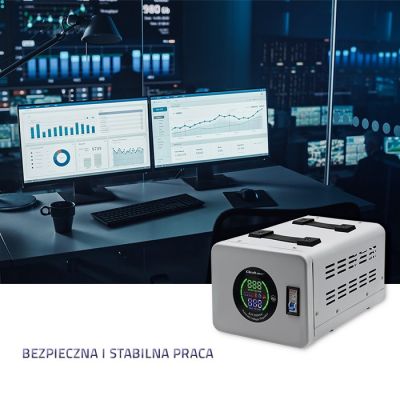 2. QOLTEC Automatic Voltage Stabilizer AVR 5000VA