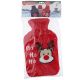 9. RUBBER HOT WATER BOTTLE IN ALPINA CASE 1.7L RED