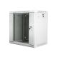 2. Lanberg WF01-6412-10S Rack Cabinet (12U; 635mm / 600mm / 450mm; wall-mounted; Glass; 19''; gray)