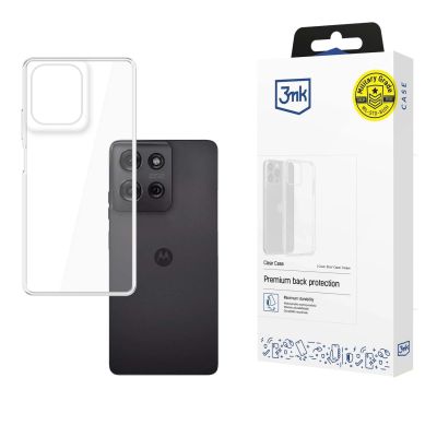 3mk Clear Case for Motorola Moto G75 - transparent