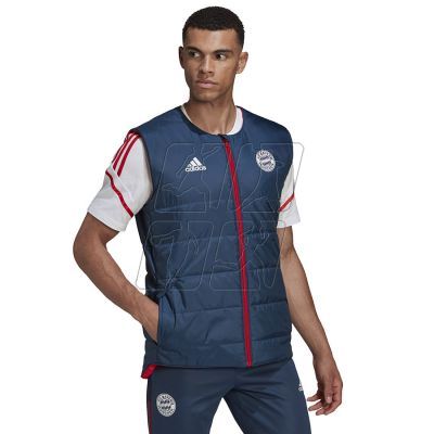 7. Adidas Bayern Pad Vest M HG1132