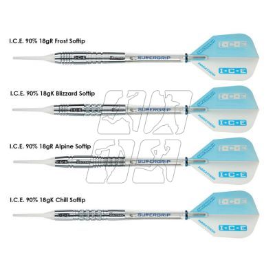 9. Darts Harrows Ice 90% Softip HS-TNK-000013125