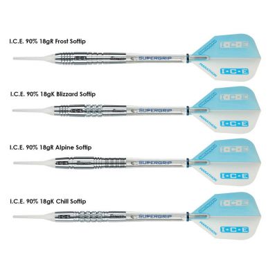 9. Harrows Ice Darts 90% Softip HS-TNK-000013125
