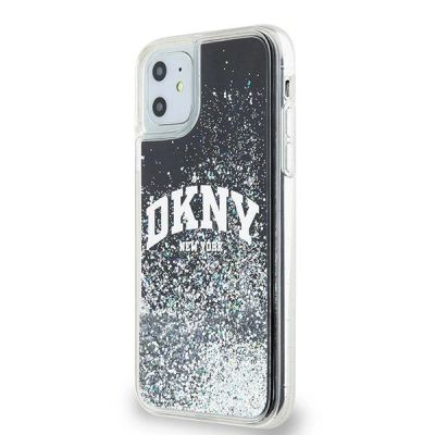 7. DKNY Liquid Glitter Big Logo case for iPhone 11 / Xr - black
