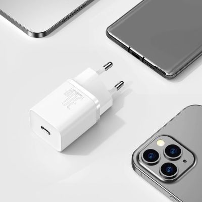 10. Baseus Super Si 1C fast charger USB Type C 30W Power Delivery Quick Charge white (CCSUP-J02)