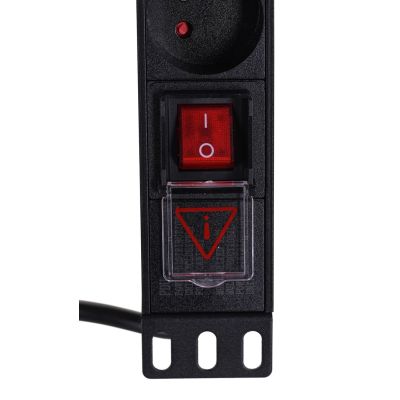 6. A-LAN PZ081U power strip (8 x UTE; 16 A (3680 W); 1.8 m; black)