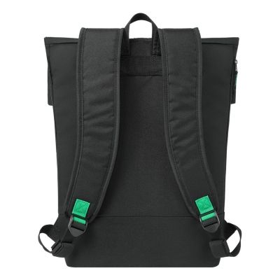 4. Rivacase Gremio City Backpack Black Polyester, Recycled Polyethylene Terephthalate (rPET)