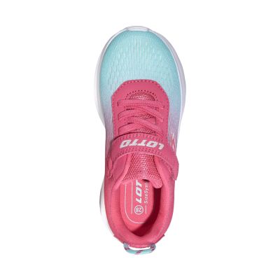4. Lotto Relazio K children’s shoes, pink and blue 2601490K 4356