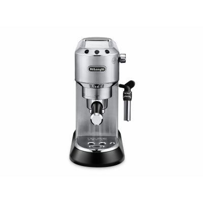 7. DeLonghi Dedica Style EC 685.M portafilter coffee machine (1350W; silver color)