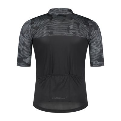 2. Rogelli Men's CAMO T-Shirt Black and Gray S