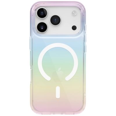 2. Uniq Iridescia Magclick Charging Case for iPhone 17 Pro - Multicolor