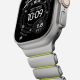 9. Nomad Stratos Band Natural Titanium