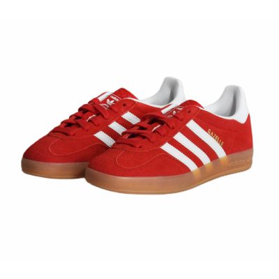 4. Adidas Gazelle Indoor Women's Sports Shoes Red - JI2063