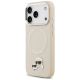2. Karl Lagerfeld Karl & Choupette Pins MagSafe Case for iPhone 17 Pro Max - Beige