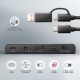 8. Axagon ADSA-CC USB-C 10Gbps - NVMe M.2 SSD & SATA 2.5/3.5 SSD/HDD CLONE MASTER 2 - Digital/Daten - NVMe USB 3.2 Gen 2 (3.1 Gen 2) Type-C Black