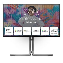 AOC U27U3CV Computer Monitor 68.6 cm (27") 3840 x 2160 px 4K Ultra HD LCD Black