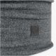 2. Buff Merino Fleece Neck Gaiter – solid grey