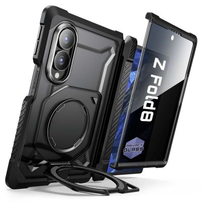 Supcase UB Grip Mag MagSafe Privacy Case for Samsung Galaxy Z Fold 8 - Black