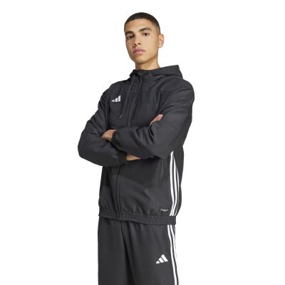 2. adidas Tiro Essentials Woven Hoodie JC5435