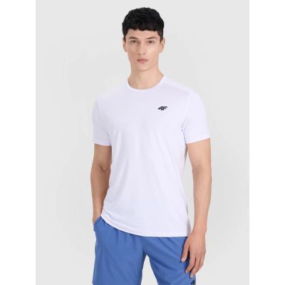 Men's quick-drying training T-shirt 4F 4FWMM00TFTSM1830-10S