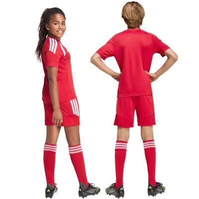 7. adidas Tiro 26 League kids' shorts red KA8817