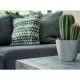 8. MATE CONCRETE EFFECT FLOWER POT 14CM ANTHRACITE