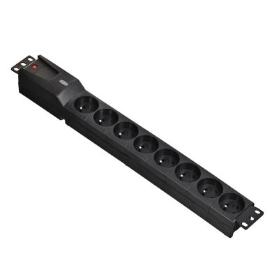 4. Lestar LZRM 810 BW GA K.:CZ 1.5M IEC3 surge protector strip (8 x UTE; 1.5m; black)