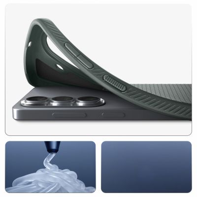 20. Spigen Liquid Air Mag MagSafe Case for Samsung Galaxy S26+ - Green