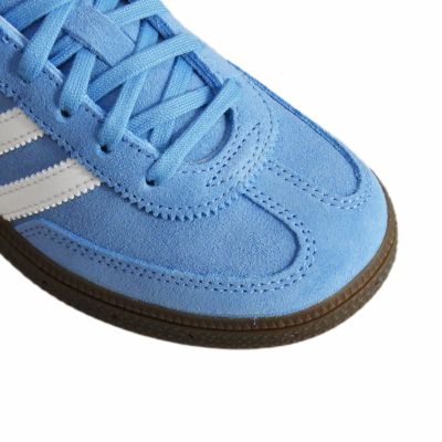4. Adidas Handball Spezial Kids Light Blue / Cloud White Sports Shoes - JI2896